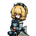 金髪少女の立ち絵素材
