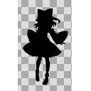 博麗霊夢シルエット