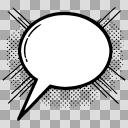 吹き出し【フリー素材あそび】