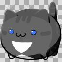 【素材】黒トラタキシード猫・マップ隠し・上からライティング【フリー素材処くらげや】