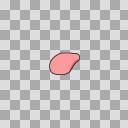 ペロペロする舌（透過gifアニメ）