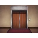 レトロなエレベーター(明)