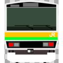 およそ15分で完成したゴミ立ち絵（鉄道）E231系3000番台　後尾灯点灯Ver