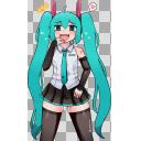 (透過)からかいミク