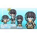 あすと式、ドットな宮舞モカ立ち絵素材