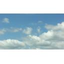 青空ともくもく雲④