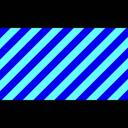 動く縞模様（青水色）