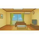 お部屋（リビング）【フリー素材あそび】