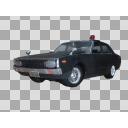 日産スカイライン（ＧＣ１１０）２０００ＧＴ　覆面パトカー　横から　ＰＮＧ素材