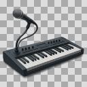キーボード　マイク