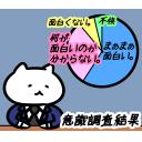 ゆるだるいネコ５(ニューステロップ編）素材集14｢視聴者の意識調査アンケート｣
