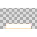 セリフ枠(オレンジ)