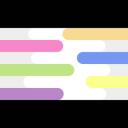 【シーンチェンジ】ライン 1-1【パステル複数色】
