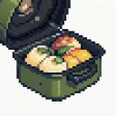 【TRPG】アイテム素材アイコン(キャンプ/弁当/食料品)【ゲーム/ドット絵/イラスト】