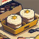 【TRPG】アイテム素材アイコン(キャンプ/弁当/食料品)【ゲーム/ドット絵/イラスト】