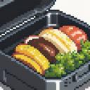 【TRPG】アイテム素材アイコン(キャンプ/弁当/食料品)【ゲーム/ドット絵/イラスト】