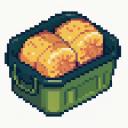 【TRPG】アイテム素材アイコン(キャンプ/弁当/食料品)【ゲーム/ドット絵/イラスト】