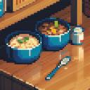 【TRPG】アイテム素材アイコン(食料品/キャンプ飯/野営/ダンジョン飯)【ゲーム/ドット絵/イラスト】