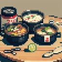 【TRPG】アイテム素材アイコン(食料品/キャンプ飯/野営/ダンジョン飯)【ゲーム/ドット絵/イラスト】