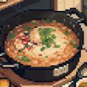 【TRPG】アイテム素材アイコン(鍋/煮込み料理/キャンプ/食事/食料品/野戦料理)【ゲーム/ドット絵/イラスト】
