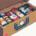 【TRPG】アイテム素材アイコン(支援物資/医療キット/救急箱)【ゲーム/ドット絵/イラスト】