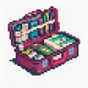【TRPG】アイテム素材アイコン(支援物資/医療キット/救急箱)【ゲーム/ドット絵/イラスト】