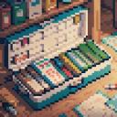 【TRPG】アイテム素材アイコン(支援物資/医療キット/救急箱)【ゲーム/ドット絵/イラスト】