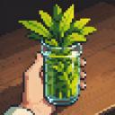 【TRPG】アイテム素材アイコン(薬草/ボタニカル/回復薬/薬剤師)【ゲーム/ドット絵/イラスト】