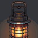 【TRPG】アイテム素材アイコン(ランタン/冒険/キャンプ/灯り)【ゲーム/ドット絵/イラスト】