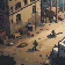 【TRPG】アイテム素材アイコン(廃墟/廃村/スラム街)【ゲーム/ドット絵/イラスト】