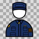 【素材】鑑識のアイコンイラスト