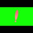 ！の動画素材