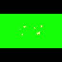 キラキラの動画素材