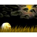 壁紙 ゆっくりの居る月見 48 1536 ニコニ コモンズ