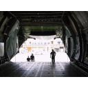 C-5輸送機　後部ハッチ開（背景あり）