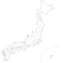 素材 日本地図 白地図 ニコニ コモンズ