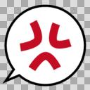 【吹き出し素材２４】怒り