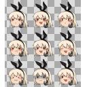 【艦これ】ゆっくり島風【素材】