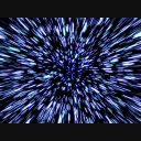 拡散するパーティクル