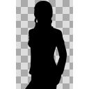 【素材】スーツ女性２シルエット【フリー素材処くらげや】