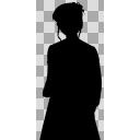 セーラー服４シルエット上半身