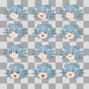 ゆっくりチルノ素材２ ニコニ コモンズ