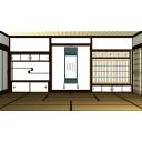 書院造風和室（正面）