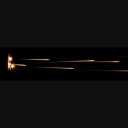 【アニメーションエフェクト素材】銃弾の発射エフェクト(乱射)