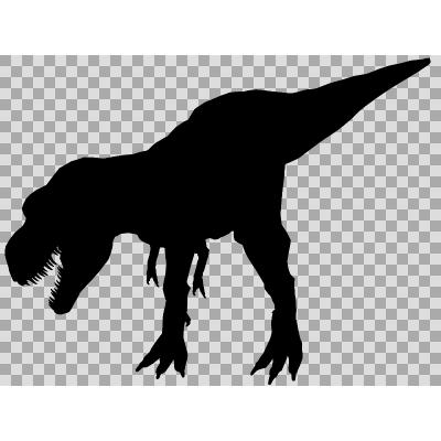立ち絵 恐竜シルエット ティラノサウルス Trex その2 ニコニ コモンズ
